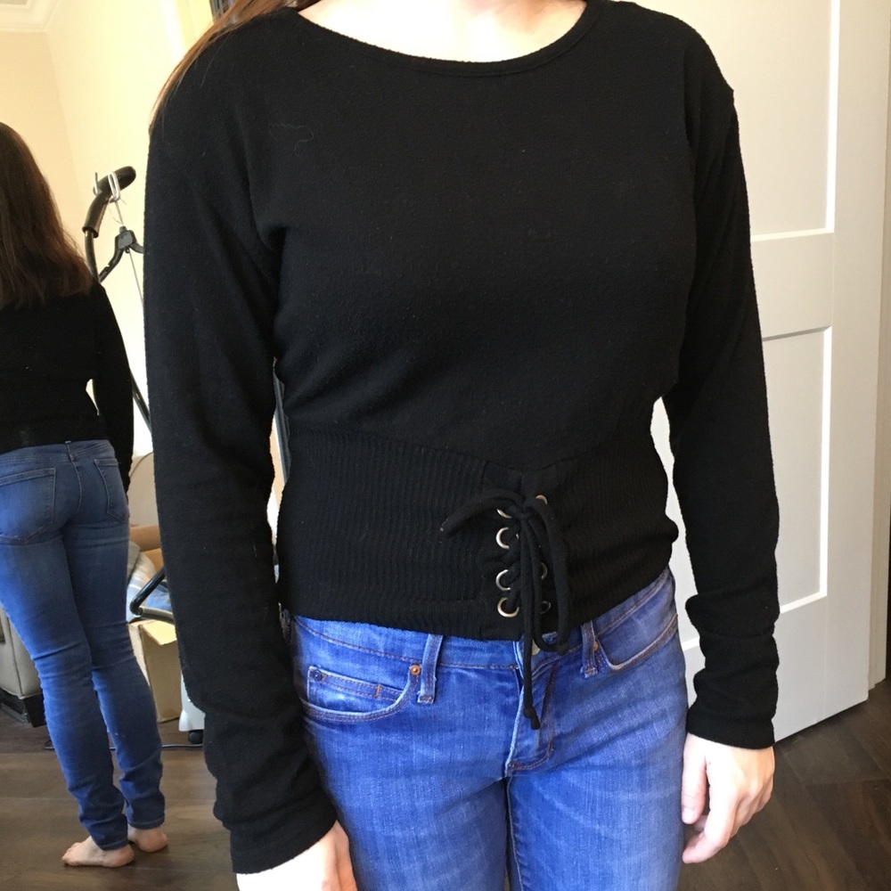 Black sweater